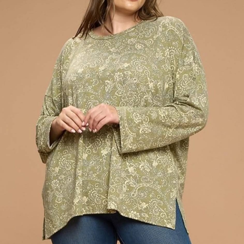 New Paisley Oversized Tunic